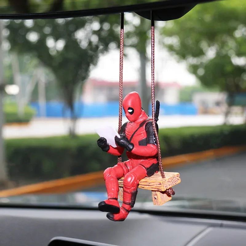 Deadpool no Balanço Decoração para Carro