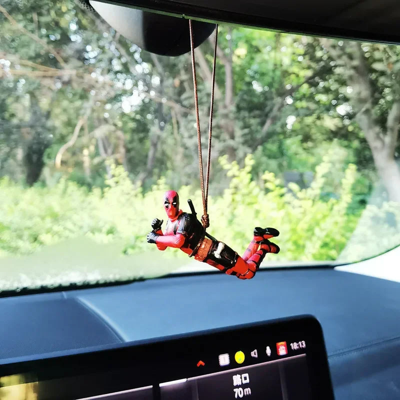 Deadpool no Balanço Decoração para Carro