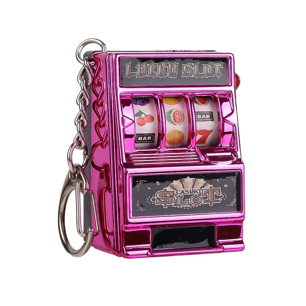 Mini Slot Machine – Chaveiro Cassino